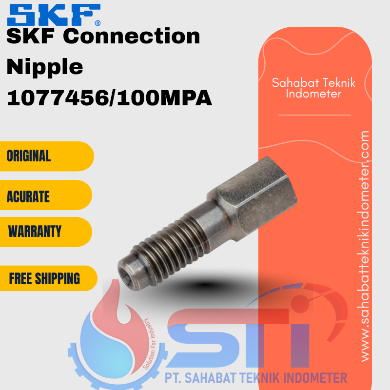 SKF Connection Nipple 1077456/100MPA