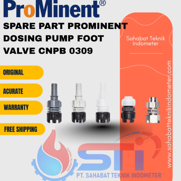 Prominent Distributor SPARE PART PROMINENT DOSING PUMP FOOT VALVE CNPB 0309 » Distributor ...
