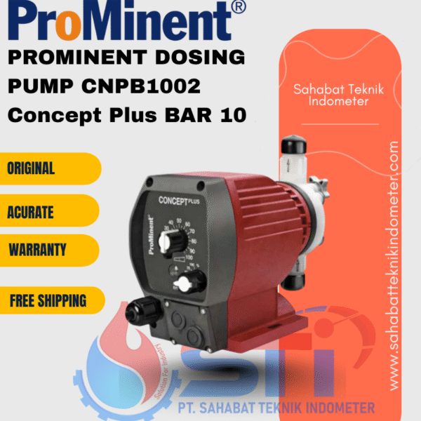 Prominent Distributor PROMINENT DOSING PUMP CNPB1002 Concept Plus BAR 10 » Distributor Water ...
