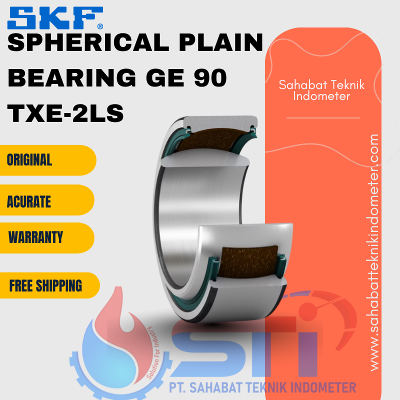 SPHERICAL PLAIN BEARING GE 90 TXE-2LS