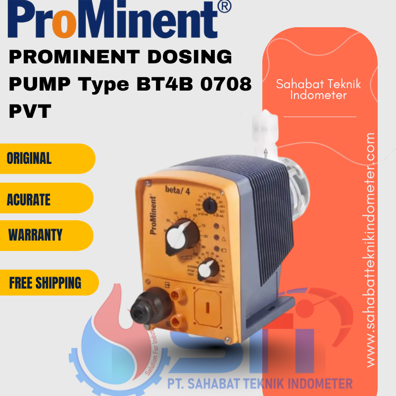 PROMINENT DOSING PUMP Type BT4B 0708 PVT