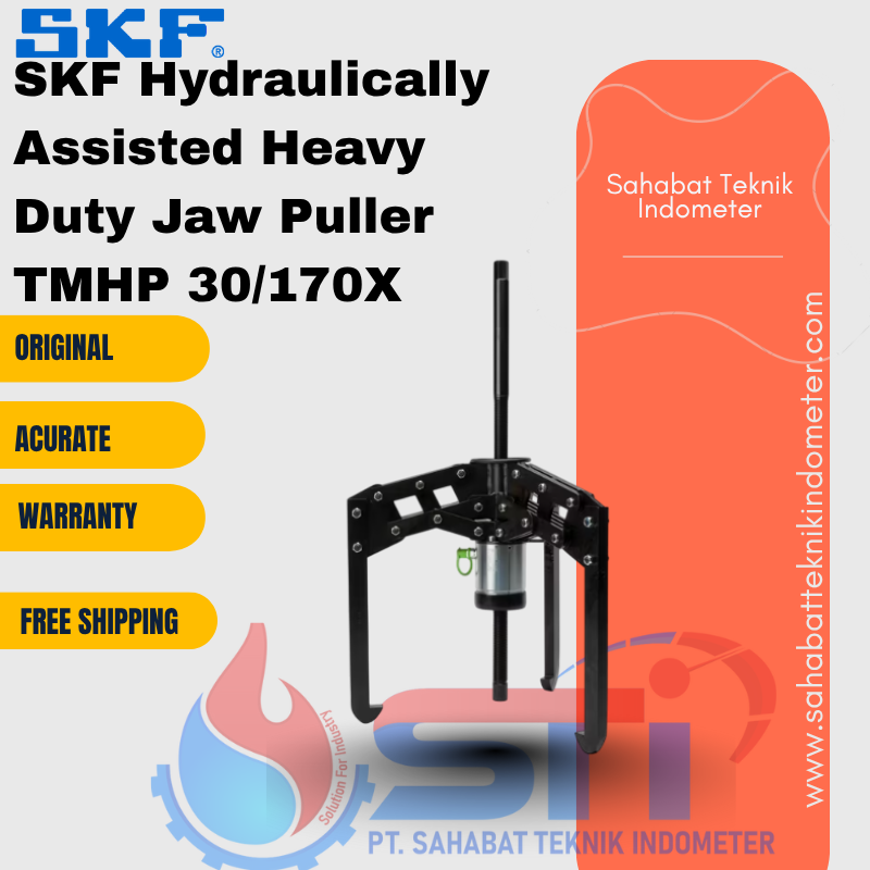 SKF Hydraulically Assisted Heavy Duty Jaw Puller TMHP 30/170X
