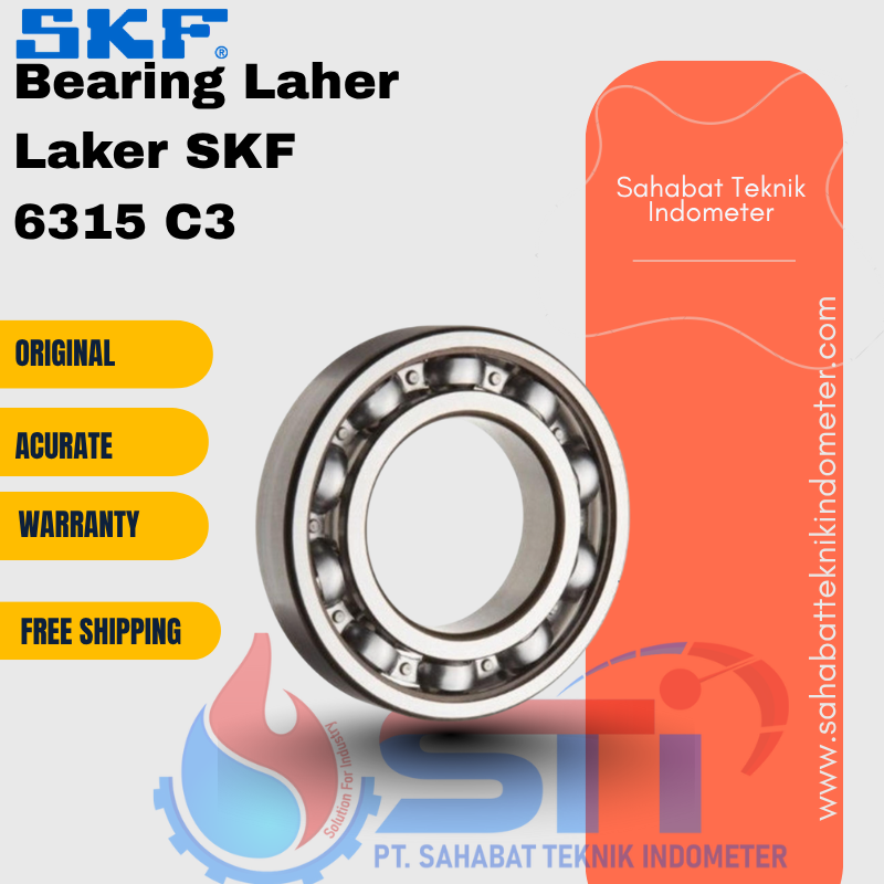 Bearing Laher Laker SKF 6315 C3
