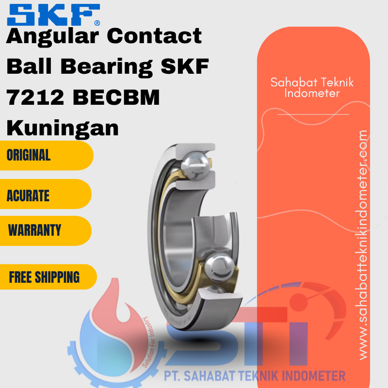 Angular Contact Ball Bearing SKF 7212 BECBM Kuningan