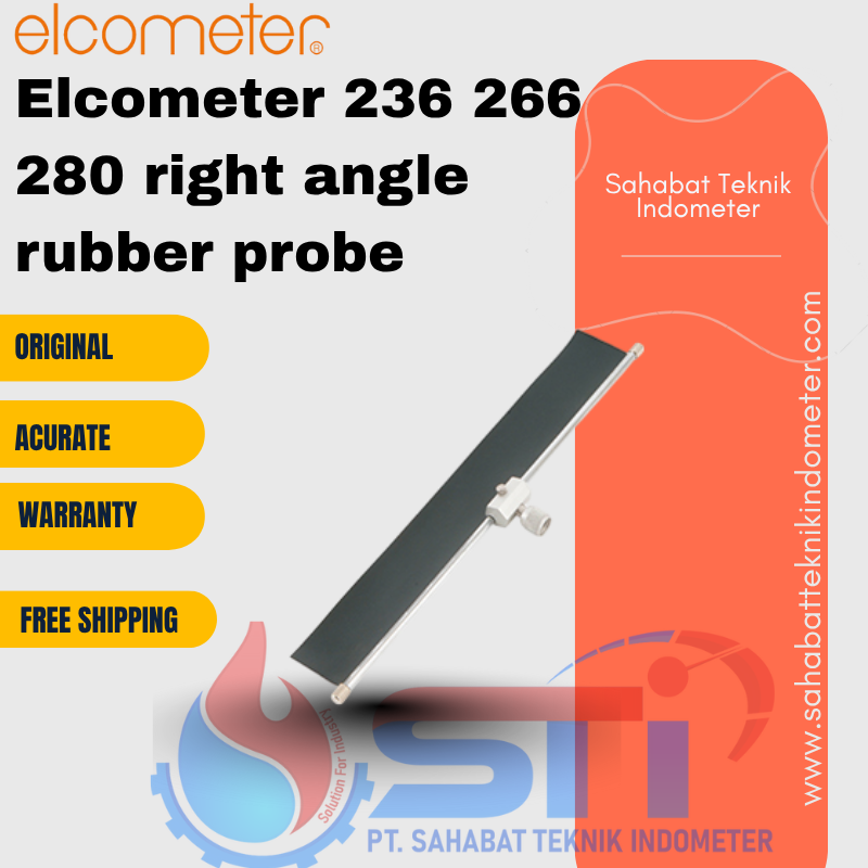 Elcometer 236 266 280 right angle rubber probe