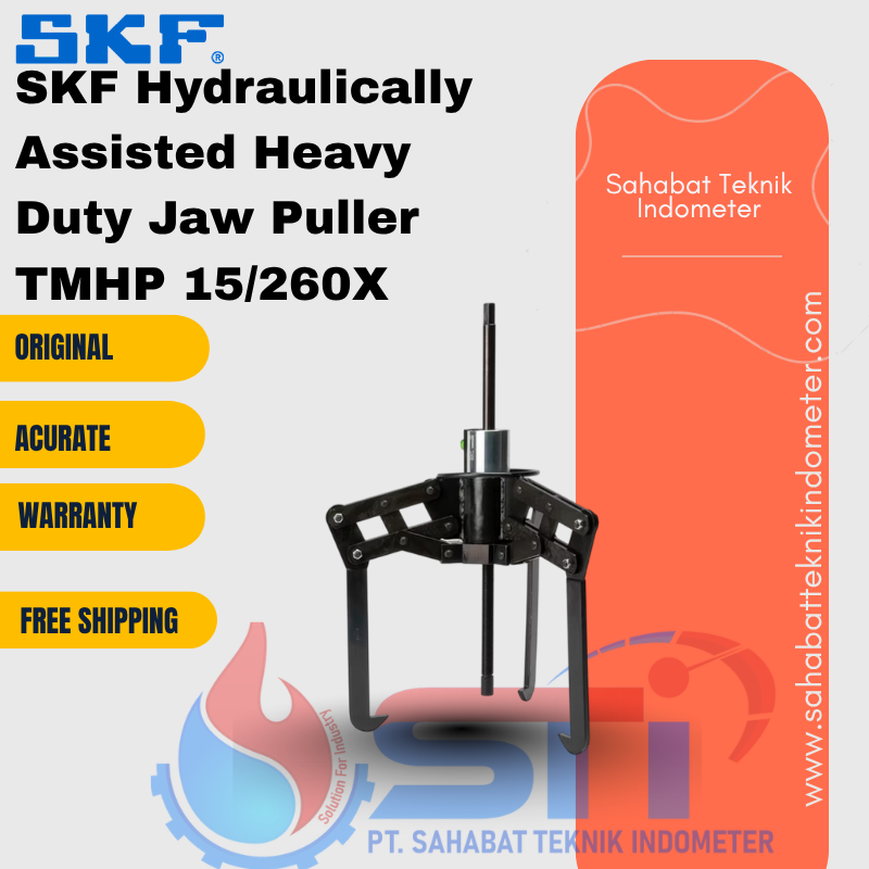 SKF Hydraulically Assisted Heavy Duty Jaw Puller TMHP 15/260X