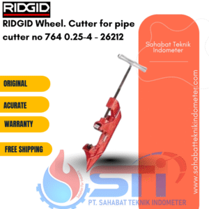 RIDGID Wheel. Cutter for pipe cutter no 764 0.25-4 - 26212