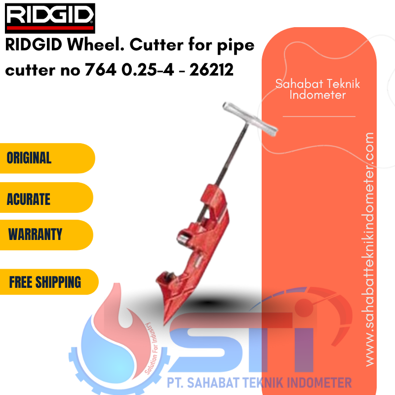 RIDGID Wheel. Cutter for pipe cutter no 764 0.25-4 - 26212