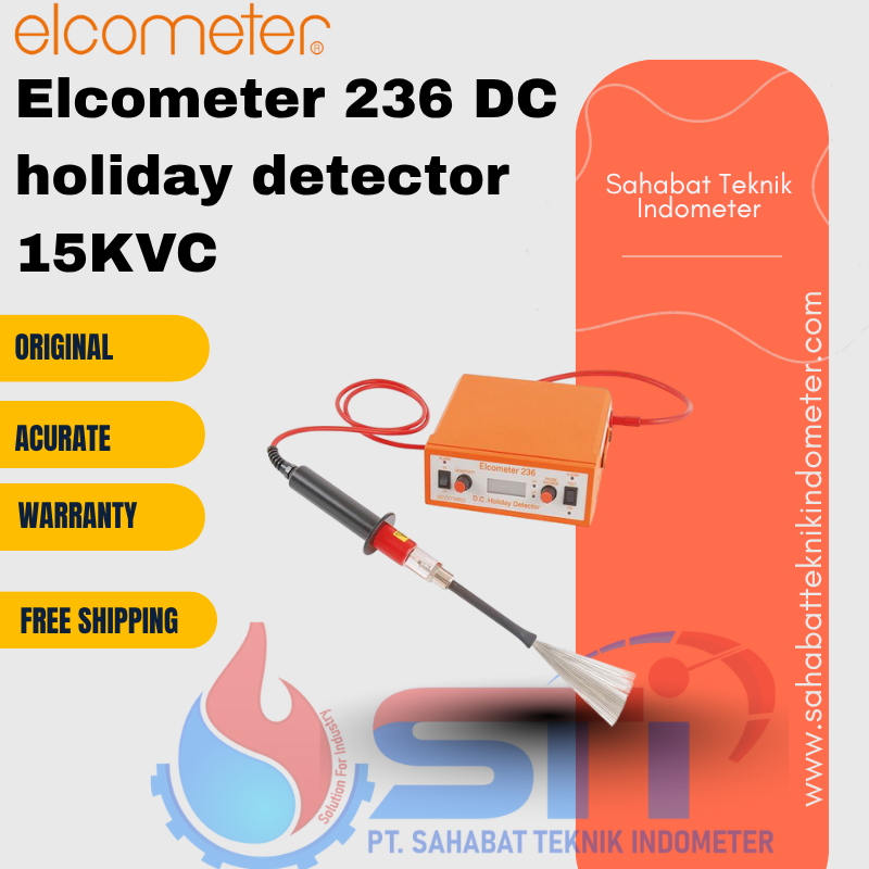 Elcometer 236 DC holiday detector 15KVC