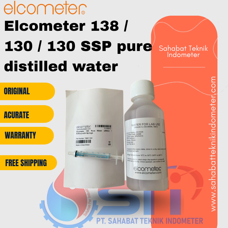 Elcometer 138 / 130 / 130 SSP pure distilled water