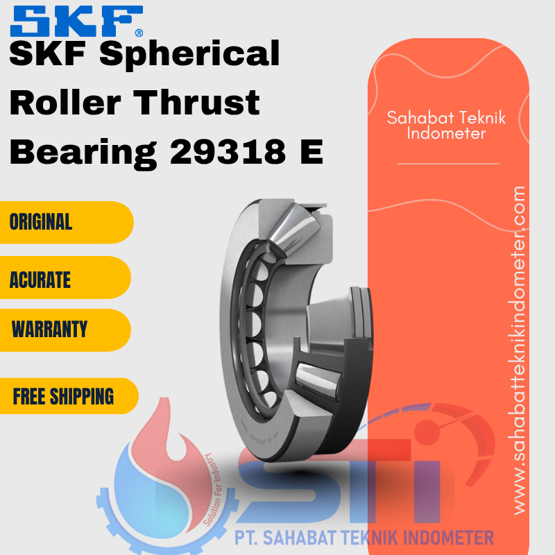 SKF Spherical Roller Thrust Bearing 29318 E