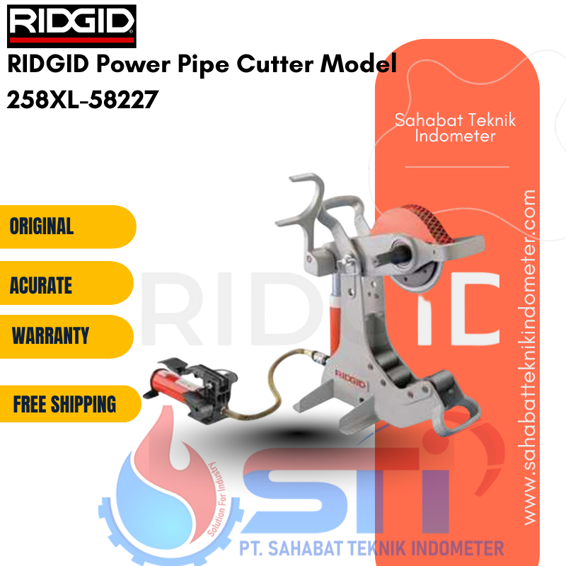 RIDGID Power Pipe Cutter Model 258XL-58227