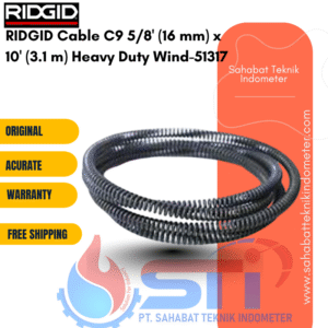 Ridgid 50652 S-2 1/4" (6 mm) x 25' (7.6 m) with Funnel Auger