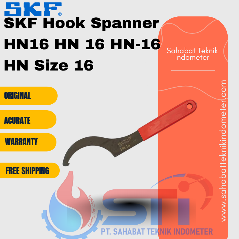 SKF Hook Spanner HN16 HN 16 HN-16 HN Size 16