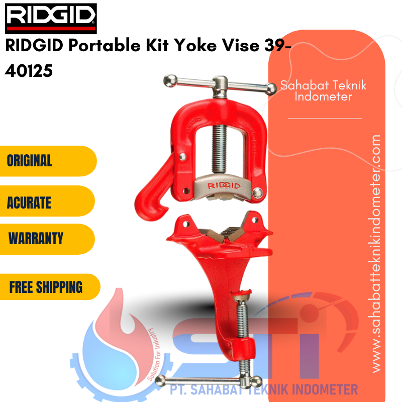 RIDGID Portable Kit Yoke Vise 39-40125