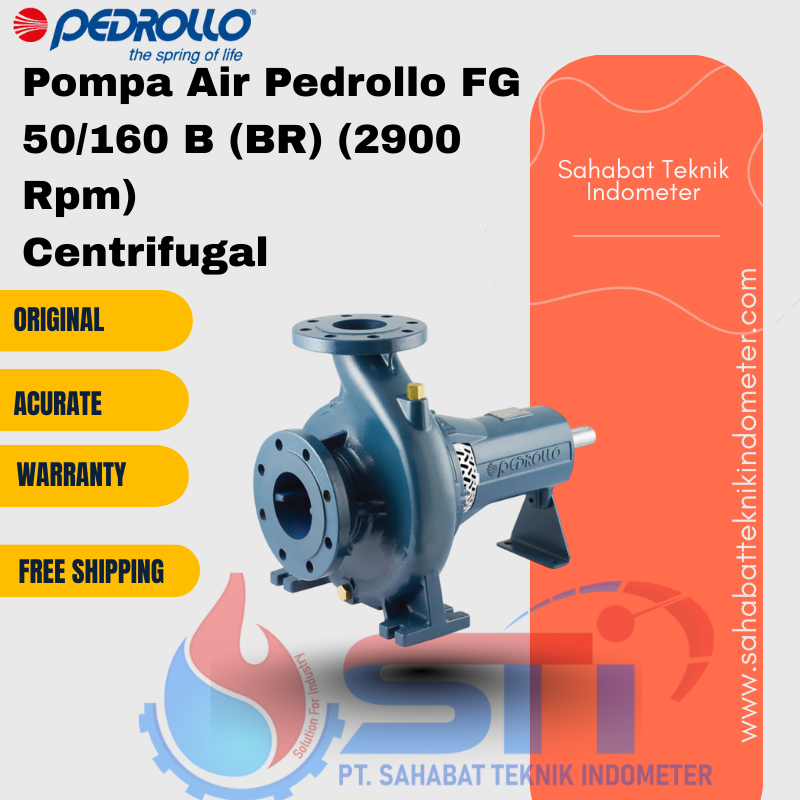 Pompa Air Pedrollo FG 50/160 B (BR) (2900 Rpm) Centrifugal