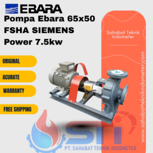 Pompa Ebara 65x50 FSHA SIEMENS Power 7.5kw