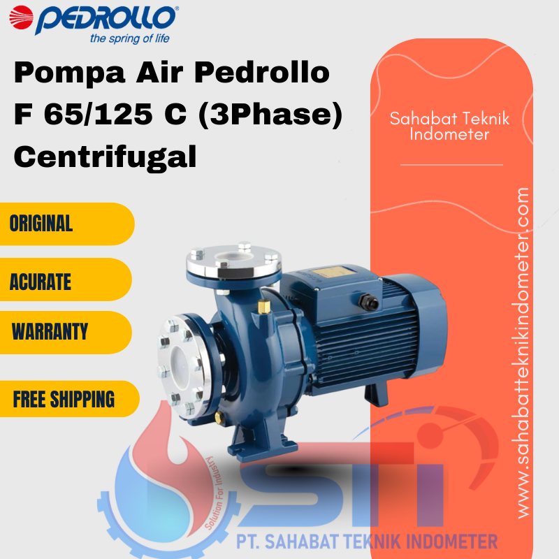 Pompa Air Pedrollo F 65/125 C (3Phase) Centrifugal