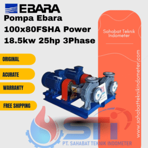 Pompa Ebara 100x80FSHA Power 18.5kw 25hp 3Phase