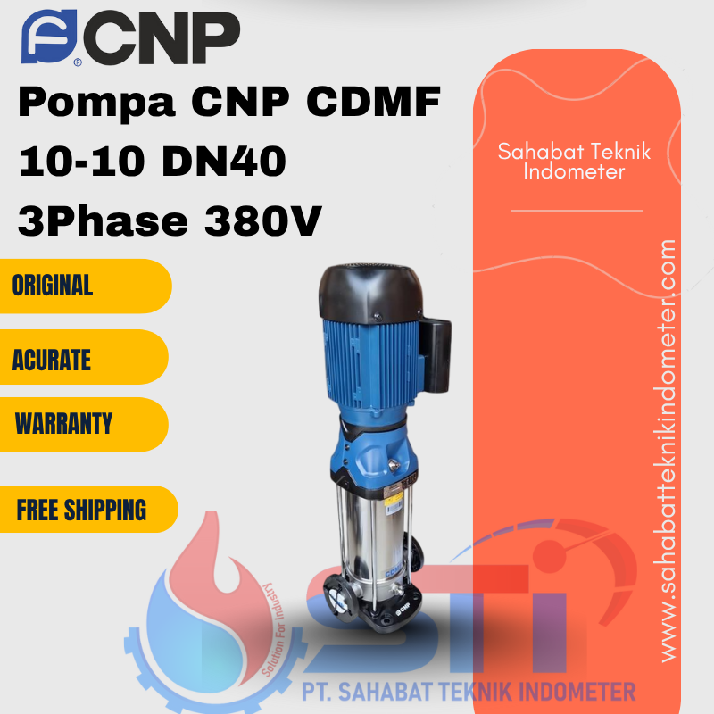 Pompa CNP CDMF 10-10 DN40 3Phase 380V