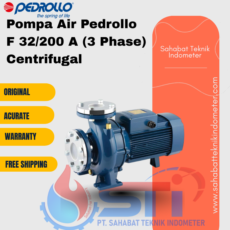 Pompa Air Pedrollo F 32/200 A (3 Phase) Centrifugal