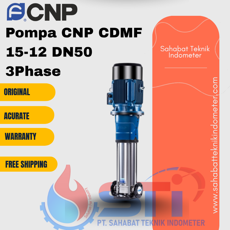 Pompa CNP CDMF 15-12 DN50 3Phase