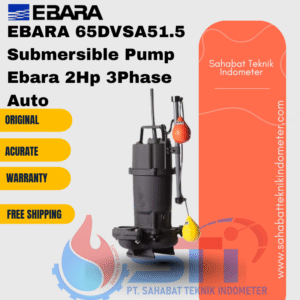 EBARA 65DVSA51.5 Submersible Pump Ebara 2Hp 3Phase Auto