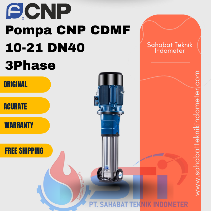 Pompa CNP CDMF 10-21 DN40 3Phase