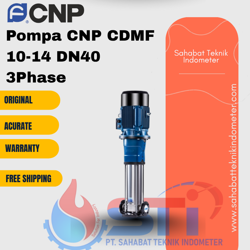 Pompa CNP CDMF 10-14 DN40 3Phase