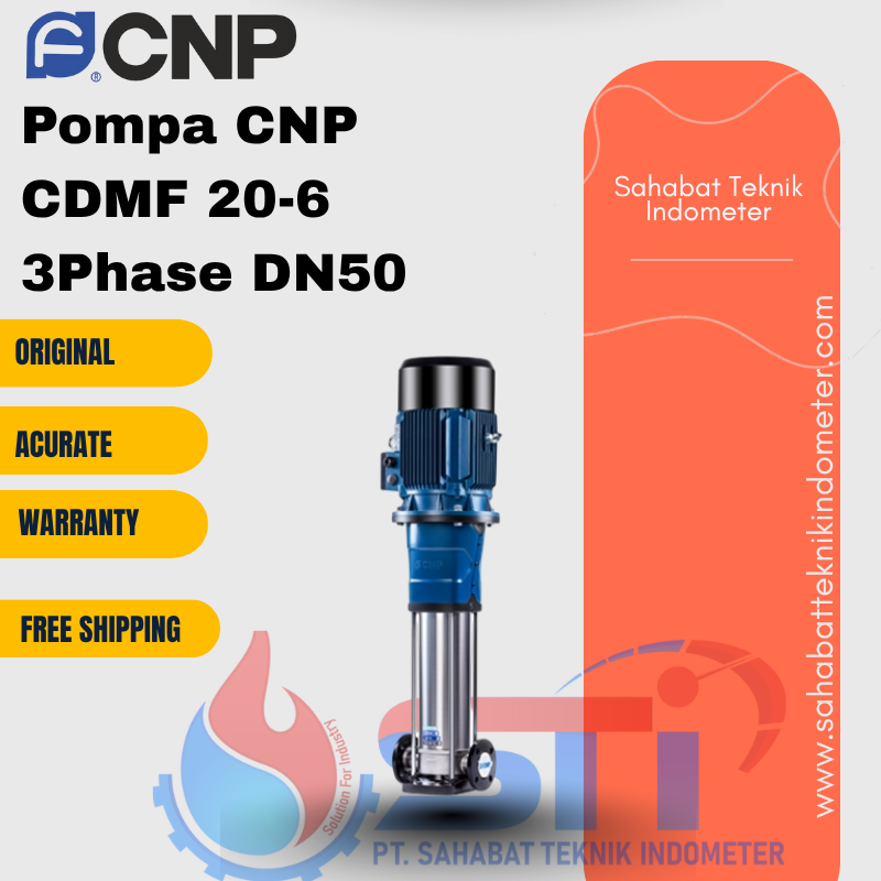 Pompa CNP CDMF 20-6 3Phase DN50