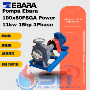 Pompa Ebara 100x80FSGA Power 11kw 15hp 3Phase