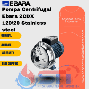 Pompa Centrifugal Ebara 2CDX 120/20 Stainless steel