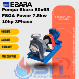 Pompa Ebara 80x65 FSGA Power 7.5kw 10hp 3Phase