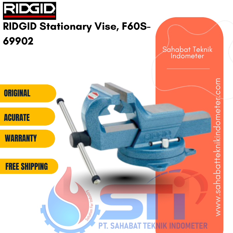 RIDGID Stationary Vise, F60S-69902