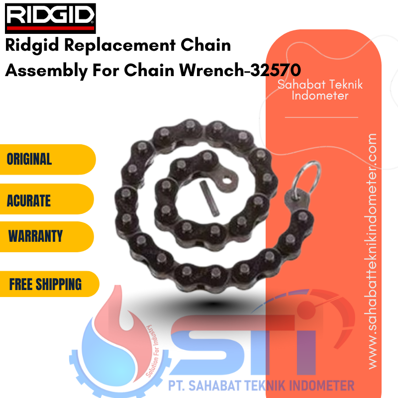 Ridgid Replacement Chain Assembly For Chain Wrench-32570