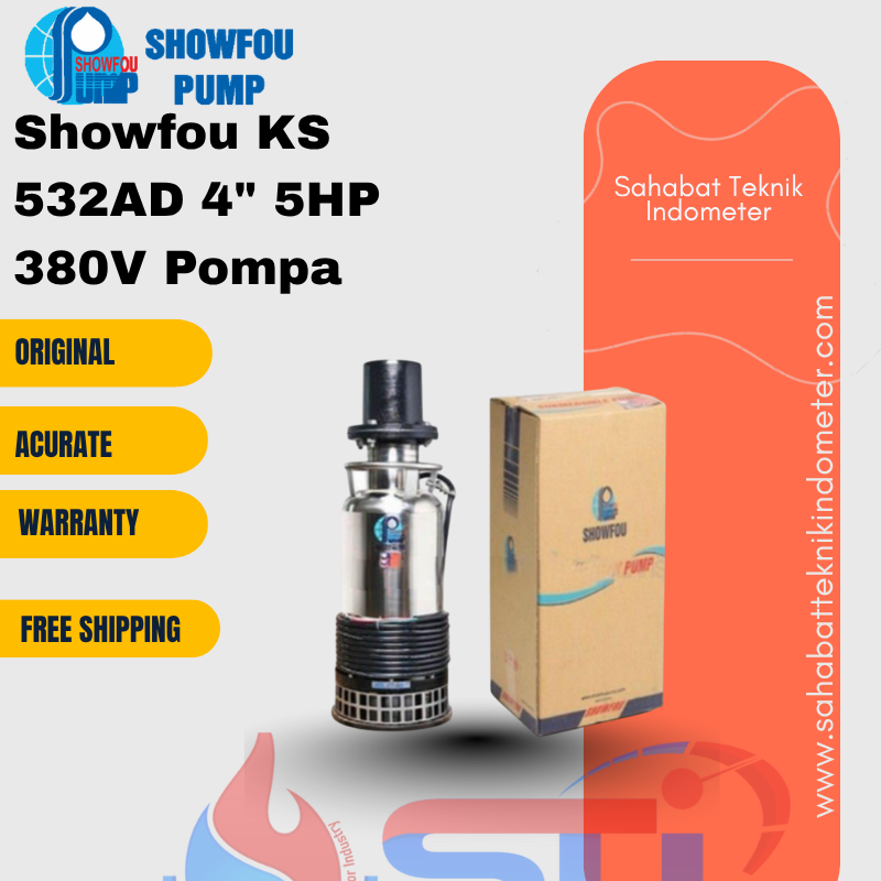 Showfou KS 532AD 4" 5HP 380V Pompa