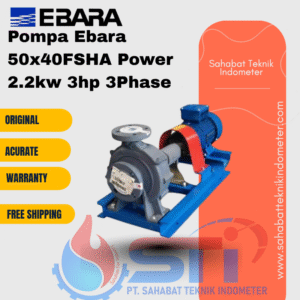 Pompa Ebara 50x40FSHA Power 2.2kw 3hp 3Phase