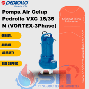 Pompa Air Celup Pedrollo VXC 15/35 N (VORTEX-3Phase)
