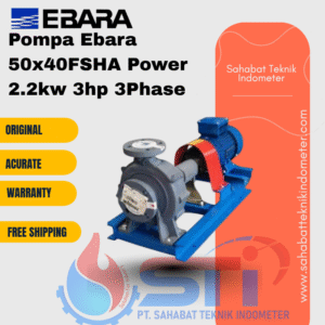 Pompa Ebara 50x40FSHA Power 2.2kw 3hp 3Phase