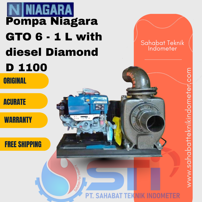 Pompa Niagara GTO 6 - 1 L with diesel Diamond D 1100