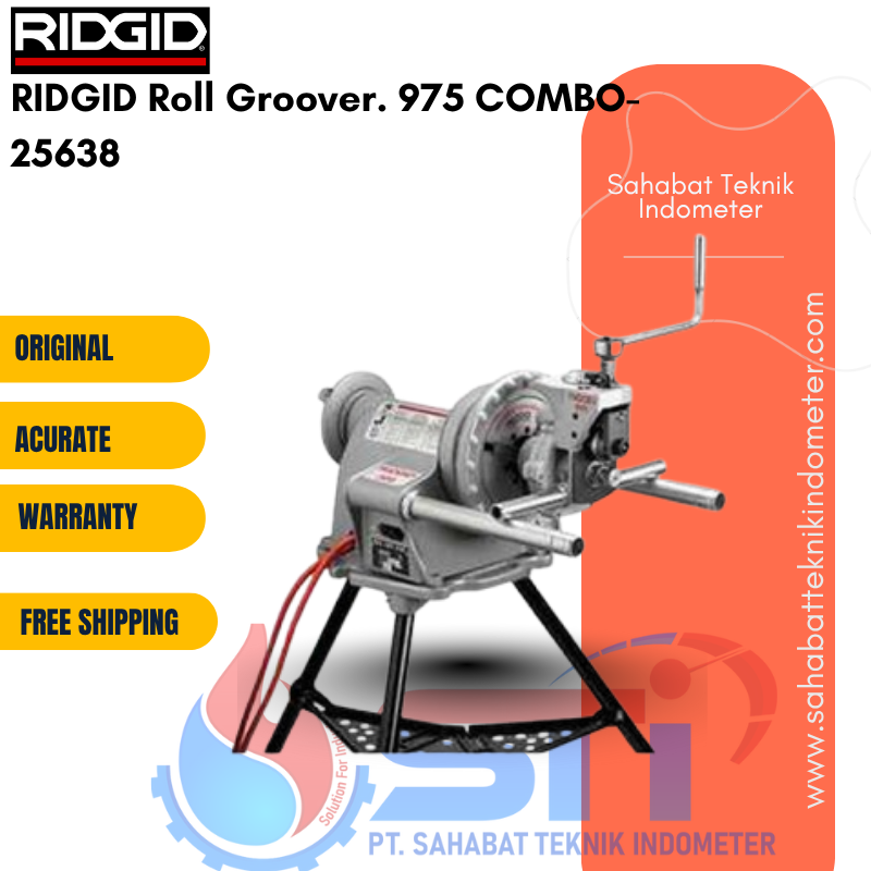 RIDGID Roll Groover. 975 COMBO-25638