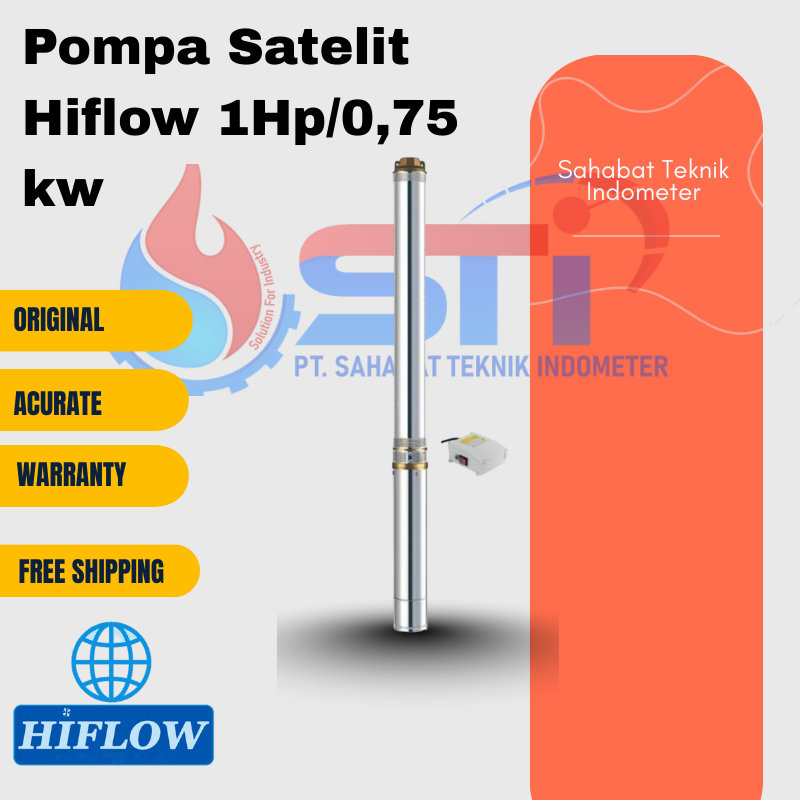 Pompa Satelit Hiflow 1Hp/0,75 kw