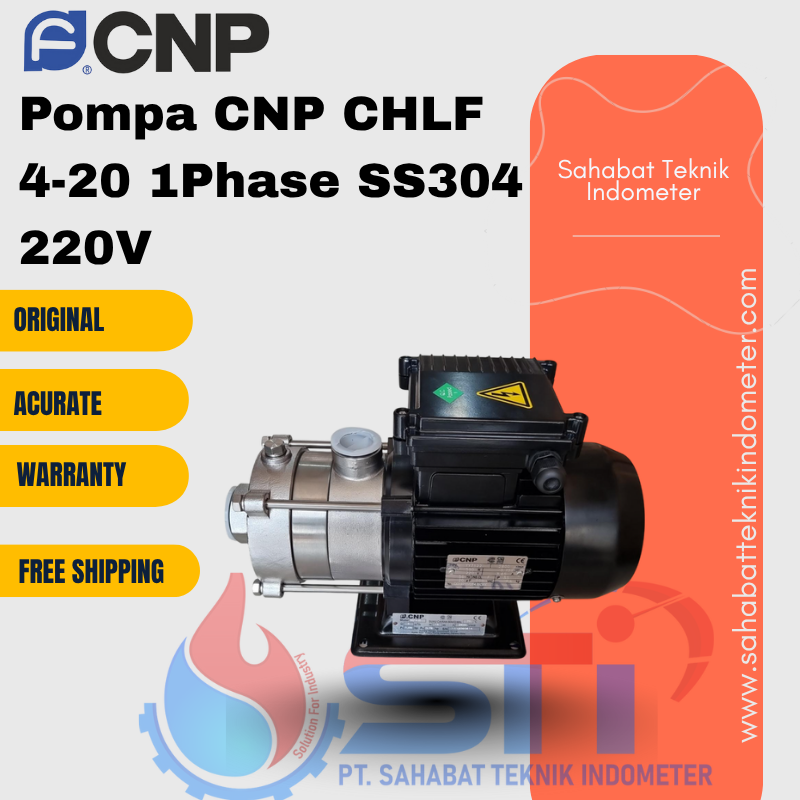 Pompa CNP CHLF 4-20 1Phase SS304 220V