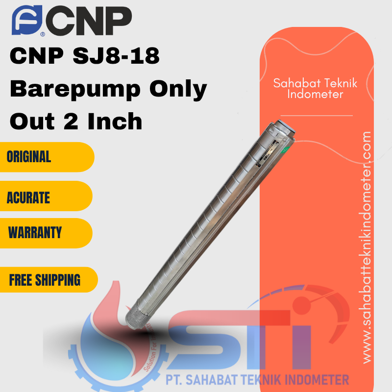 CNP SJ8-18 Barepump Only Out 2 Inch