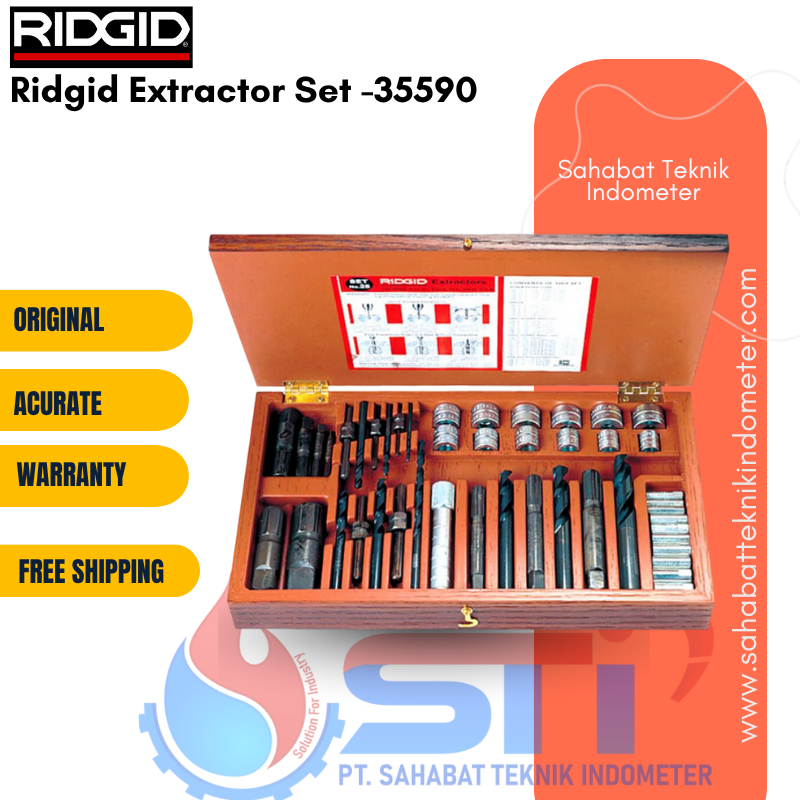 Ridgid Extractor Set -35590