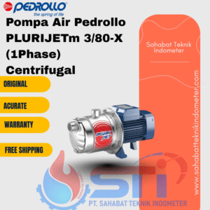 Pompa Air Pedrollo PLURIJETm 3/80-X (1Phase) Centrifugal