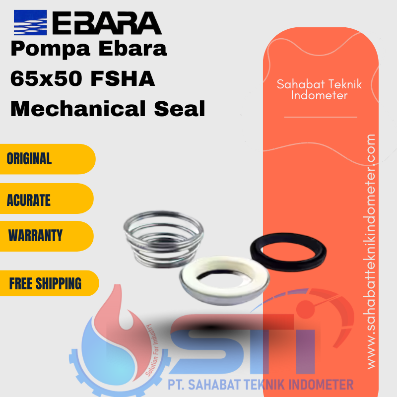 Pompa Ebara 65x50 FSHA Mechanical Seal