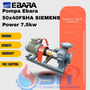 Pompa Ebara 50x40FSHA SIEMENS Power 7.5kw