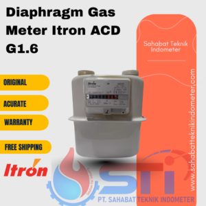 Diaphragm Gas Meter Itron ACD G1.6