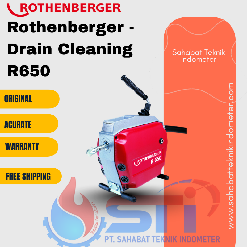 Rothenberger - Drain Cleaning R650